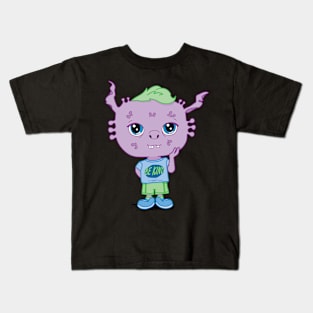 Cute Monster Be Kind Kids T-Shirt